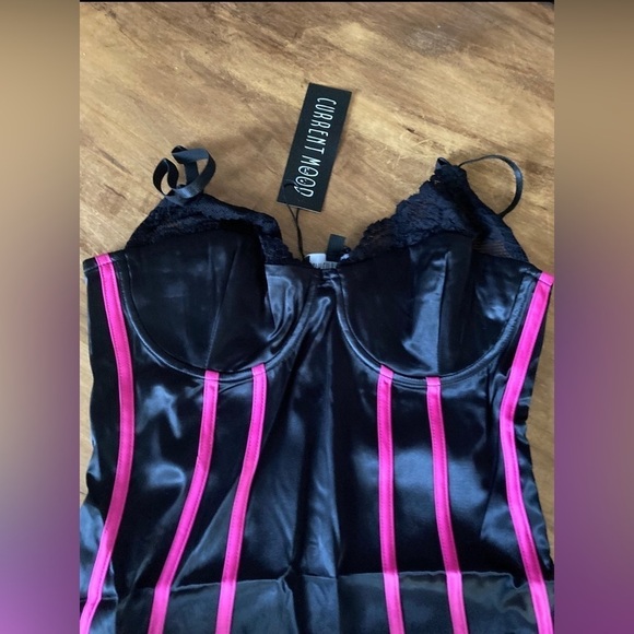 Current Mood Heartbreak Hotel Corset Mini Dress Medium - Picture 6 of 6